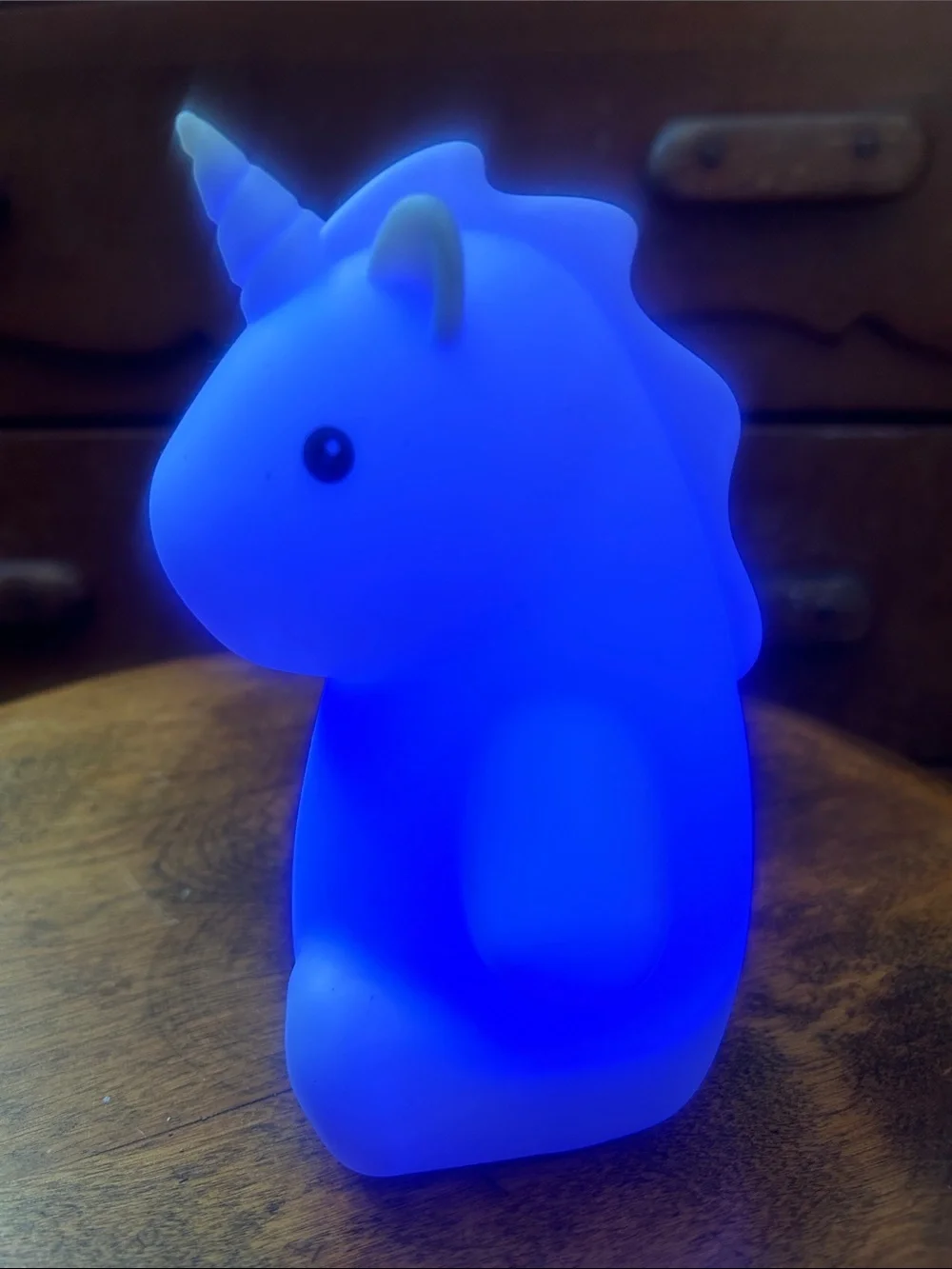 Cute Rainbow Unicorn Travel Night Light - Rechargeable Water Resistant